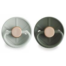 Frigg Little Viking Round Latex  Art.101542 Holger/Ragnar mannekeen (lutt), mis on valmistatud 100% looduslikust kummist vanuses 0-6 kuud. (2 tk.)