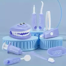 Doctor Set Smile Dentist Teeth Art.260088 Green Noore/vapra hambaarsti komplekt - superkangelase naeratus