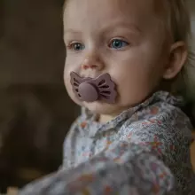 Frigg Lucky Symmetrical Silicone Pacifier  Art.10230 Cedar Pacifier (nipple) made of 100% natural rubber 6-18 months (1 pcs.)
