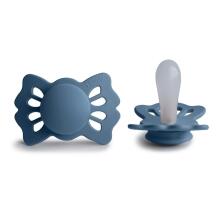 Frigg Lucky Symmetrical Silicone Pacifier  Art.10228 Pretty in Peach Pacifier (nipple) made of 100% natural rubber 6-18 months (1 pcs.)