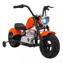 Motorcycle Chopper Warrior Art.260377 Orange Võimas 12v lapsega elektriline auto