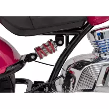 Motorcycle Chopper Warrior Art.260378 Pink Võimas 12v lapsega elektriline auto