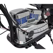 Motorcycle Chopper Warrior Art.260380 Grey Võimas 12v lapsega elektriline auto