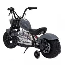 Motorcycle Chopper Warrior Art.260380 Grey Võimas 12v lapsega elektriline auto