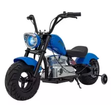 Motorcycle Chopper Warrior Art.260381 Blue Võimas 12v lapsega elektriline auto