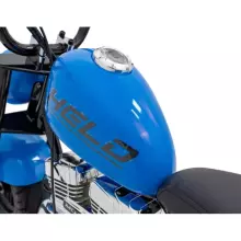Motorcycle Chopper Warrior Art.260381 Blue Võimas 12v lapsega elektriline auto
