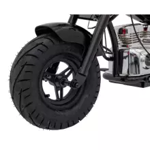 Motorcycle Chopper Warrior Art.260382 Black Võimas 12v lapsega elektriline auto