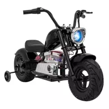 Motorcycle Chopper Warrior Art.260382 Black Võimas 12v lapsega elektriline auto