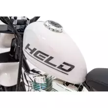 Motorcycle Chopper Warrior Art.260383 White Võimas 12v lapsega elektriline auto