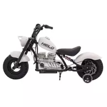 Motorcycle Chopper Warrior Art.260383 White Võimas 12v lapsega elektriline auto