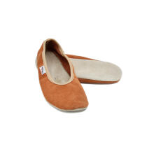 Bebe Basic Hip-Hop Gymnastics Shoes Art.SB120 Terracota Barefoot võimlemissussid