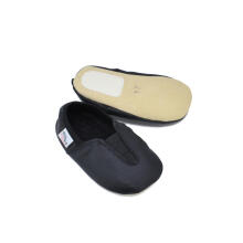 Bebe Basic Kids Hip-Hop Punsa Gymnastics Shoes Art.SB130 Black Barefoot võimlemissussid
