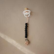 Mushie Silicone Pacifier Clip Halo Art.2120030 Cadet  Pacifier holder