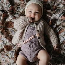 Mushie Silicone Pacifier Clip Halo Art.2120069 Dried Pacifier holder