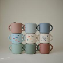 Mushie Snack Cup Silicone  Art.102089 Silicone container with Click Lock