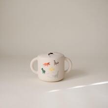 Mushie Snack Cup Silicone  Art.2340182 Silicone container with Click Lock
