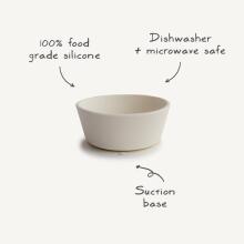 Mushie Silicone Suction Bowl Art.2330194 Silicone bowl with suction cup
