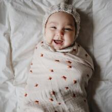 Mushie Muslin Swaddle Art.100227 Butterflies