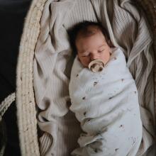 Mushie Muslin Swaddle Art.2200202 Birch