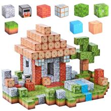 WOOPIE Magnetilised Ehitusplokid Blokimaailm 108 tk