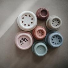 Mushie Stacking Cup Art.2400230 Original tasside püramiid