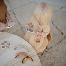 Mushie Phone Press Toy Art.2860019 Silicone rattle (100% natural)