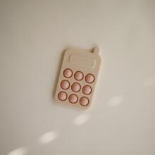 Mushie Phone Press Toy Art.2860019 Silicone rattle (100% natural)