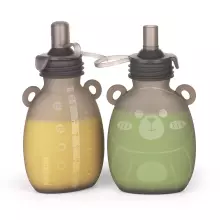 Haakaa Happy Bear Silicone Goody Pouch Art.MHK168