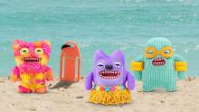 Fuggler Vacay Vibes – Plush Toy (Mr Needles, Mint)
