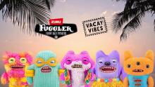 Fuggler Vacay Vibes ZURU poolt Naljakas kole koletis Palus kollektsioonimänguasi - Reek-O - orange, laste pehme mänguasi