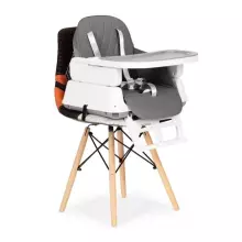 EcoToys Chair Art.263215 Grey Laste kõrge tool 3-in-1 kokkupandav