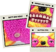 Fuggler Laboratory Misfits ZURU poolt Naljakas kole koletis Palus kollektsioonimänguasi -  Old Tooth - mitmevärviline, laste pehme mänguasi