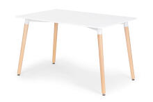 Modern table for the dining room, kitchen living room, 120x60 cm