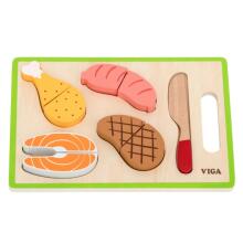 Набор для нарезки мяса VIGA – реалистичная кухня для игры