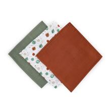 PETITE&MARS 415367 Bambusest Musliinmähkmed 3 tk 68x68 cm Taevased Planeedid