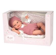 Arias beebi pastellroosa tekiga, 35 cm