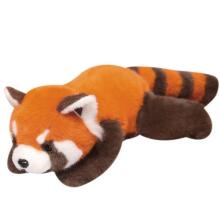 Pehme Maskott Kallistamis Mänguasi Punane Panda Kaalu Paat 30cm