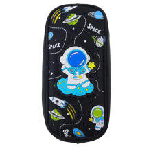 Kooli pliiatsitops kosmonaut kahe taskuga must