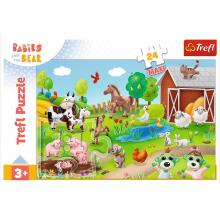 Puzzle 24 Maxi – Väikesed ja Loomad – Trefl 14372