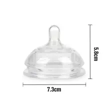 Haakaa Silicone Anti-Colic Nipples Art.BHK067-L