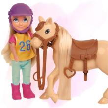 WOOPIE ROYAL Doll Rider with Horse Set