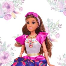 WOOPIE ROYAL Nukk Maailma Naised Lily Mehhiko Traditsiooniline Kleit Lillemuster