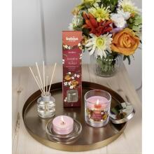 Candle aroma. glass gl. Floral Fusion &Oslash;80x72mm jasmine &amp;amp; mango