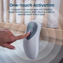 BabySense 8 Monitor Baby Monitor with Real Time No Breathing & Irregularity Art.268720 Hingamismonitor