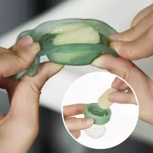 Haakaa Fresh Food Feeder Mini Combo Art.BHK154-C Cooper Silicone strainer for feeding fresh vegetables (Nibbler)