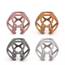 Haakaa Silicone Teething Ball  Art.TPS017-C Charcoal   Silicone rattle (100% natural)