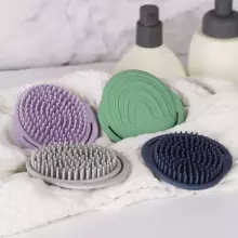 Haakaa Silicone Shampoo Brush Art.SGE050-SB Steel Blue