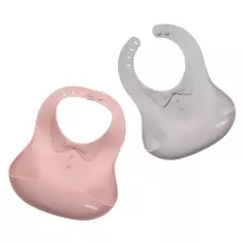 Haakaa Silicone Bib Art.UTE63-BH Blush Beebipõll on valmistatud 100% kvaliteetsest silikoonist