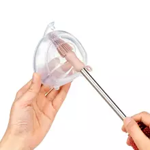 Haakaa Silicone Cleaning Brush  Art.NHK071-BH Blush Silikoonist hari pudelite ja luttide jaoks