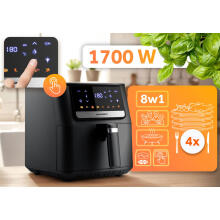 Õlivaba fritüür Air fryer Berdsen BD-662 must